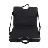 Folding Seat Cushion 600D Oxford Cloth Thick Ergonomic Portable Stadium Seat Chair Cushion for Sports Events Travel Hiking Fishing
