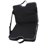 Folding Seat Cushion 600D Oxford Cloth Thick Ergonomic Portable Stadium Seat Chair Cushion for Sports Events Travel Hiking Fishing