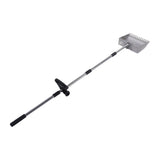 Chicken Poop Scooper Rake Stainless Steel Adjustable Chicken Litter Shovel for Chicken Coop Beach Cattle Shed