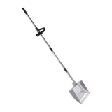 Chicken Poop Scooper Rake Stainless Steel Adjustable Chicken Litter Shovel for Chicken Coop Beach Cattle Shed