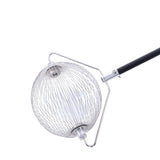 Ball Nut Collector S Size Multi Purpose Ball Rolling Picker with Telescopic Aluminium Alloy Pole for Tennis Balls Chestnuts