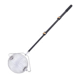 Ball Nut Collector S Size Multi Purpose Ball Rolling Picker with Telescopic Aluminium Alloy Pole for Tennis Balls Chestnuts
