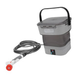 Battery Powered Sprayer Rechargeable Portable Electric Water Pressure Car Washer with 12L Foldable Water Tank for Home Garden Lawn In Australia - Darrahopens