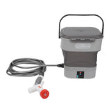 Battery Powered Sprayer Rechargeable Portable Electric Water Pressure Car Washer with 12L Foldable Water Tank for Home Garden Lawn In Australia - Darrahopens