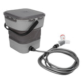 Battery Powered Sprayer Rechargeable Portable Electric Water Pressure Car Washer with 12L Foldable Water Tank for Home Garden Lawn