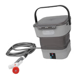 Battery Powered Sprayer Rechargeable Portable Electric Water Pressure Car Washer with 12L Foldable Water Tank for Home Garden Lawn