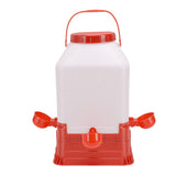 Chicken Waterer 10L Large Capacity Easy to Clean Manual Chick Drinker Waterer for Poultry Feeding In Australia - Darrahopens