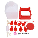 Automatic Poultry Waterer Multifunctional Large Capacity 8 Bowls Poultry Waterer Dispenser for Farm