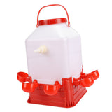 Automatic Poultry Waterer Multifunctional Large Capacity 8 Bowls Poultry Waterer Dispenser for Farm