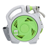 Portable Hose Reel with Spray Nozzle 45.9ft Water Hose Reel for Balcony Garden Watering