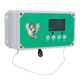 Automatic Chicken Coop Door Opener with Timer IP44 Waterproofing Remote Control Poultry House Door Motor Kit for Poultry Farm Duck EU Plug 100-240V