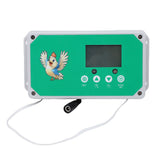 Automatic Chicken Coop Door Opener with Timer IP44 Waterproofing Remote Control Poultry House Door Motor Kit for Poultry Farm Duck EU Plug 100-240V