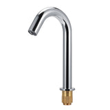 G1/2in Automatic Infrared Induction Sensor Faucet Hot and Cold Water Tap for Home 23cm Height