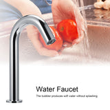 G1/2in Automatic Infrared Induction Sensor Faucet Hot and Cold Water Tap for Home 23cm Height