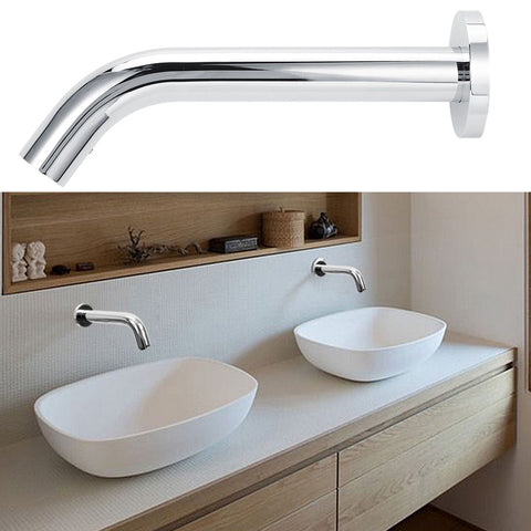 G1/2in Wall Stainless Steel Infrared Induction Sensor Water Faucet Hot and Cold Basin Water Tap In Australia - Darrahopens