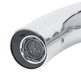 G1/2in Wall Stainless Steel Infrared Induction Sensor Water Faucet Hot and Cold Basin Water Tap