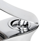 Household Lead Free Copper Basin Water Faucet Kit Hot Cold Water Tap Bathroom Accessory