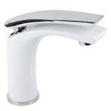 White Paint Washbasin Faucet Hot and Cold Bathroom Hardware Basin Water Tap Standard In Australia - Darrahopens