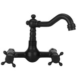 Copper Wall Mounted Bathroom Faucet Dual Handles Bathtub Hot Cold Water Mixer TapB Type Gourd Shaped Short Type In Australia - Darrahopens