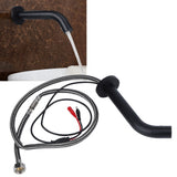 G1/2 Sensor Faucet Single Cold Water Tap Full Copper Wall Mounted for Basin Kitchen Bathroom