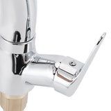 G1/2 Pull Out Bathroom Sink Faucet 360 Degree Rotatable Lift Type Hot and Cold Water Mixer Tap