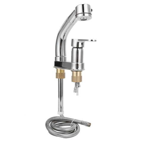 G1/2 Faucet Telescopic Rotatable Pull Out Cold Hot Water Mixer Tap for Bathroom Wash Basin In Australia - Darrahopens