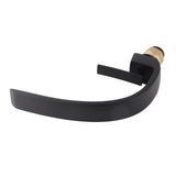 G1/2 Curve Design Undercounter Basin Water Faucet Single Hole Basin Cold and Hot Mixer TapBlack In Australia - Darrahopens
