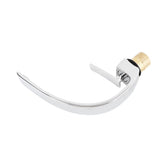 G1/2 Curve Design Faucet Basin Hot Cold Water Mixer Tap Single Handle Sink Faucet with Hose