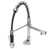 G1/2 Sink Faucet with Pull Down Sprayer Copper Brushed Single Handle Kitchen Water Tap In Australia - Darrahopens