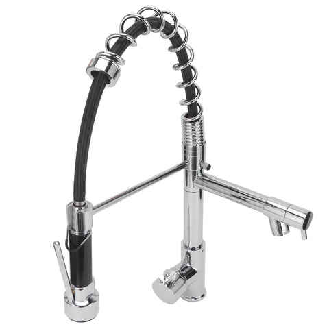 G1/2 Sink Faucet with Pull Down Sprayer Copper Brushed Single Handle Kitchen Water Tap In Australia - Darrahopens