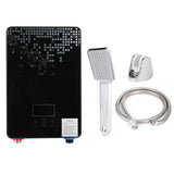 6500W 220V Instant Heating Electric Water Heater Digital Display with Shower Head Kit Black In Australia - Darrahopens