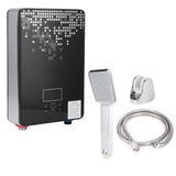 6500W 220V Instant Heating Electric Water Heater Digital Display with Shower Head Kit Black In Australia - Darrahopens