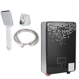 6500W 220V Instant Heating Electric Water Heater Digital Display with Shower Head Kit Black In Australia - Darrahopens