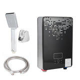 6500W 220V Instant Heating Electric Water Heater Digital Display with Shower Head Kit Black In Australia - Darrahopens