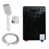 6500W 220V Instant Heating Electric Water Heater Digital Display with Shower Head Kit Black In Australia - Darrahopens