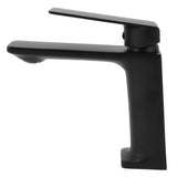 G1/2 Wash Basin Faucet Luxury Black Sink Hot Cold Water Mixer Tap for Home Bathroom