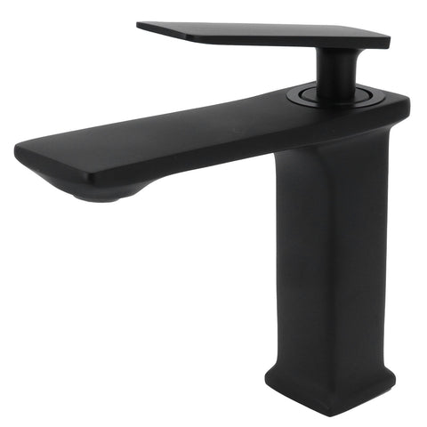 Copper Faucet Hot Cold Mixing Water Tap Wash Basin Tap with Single Hole Long Handle for BathroomG1/2 In Australia - Darrahopens