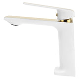 Faucet Hot Cold Mixing Water Tap Wash Basin Tap with Single Spout Long Handle for BathroomG3/8 In Australia - Darrahopens