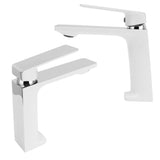 Bathroom Single Hole Basin Water Tap Copper Household Hot and Cold Water Lavatory Faucet for HomeG3/8