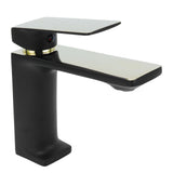 Single Hole Bathroom Faucet Hot and Cold Washbasin Water Tap for Home Lavatory HotelG9/16