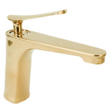 Copper Single Hole Faucet Hot and Cold Water Tap for Washbasin Lavatory Bathroom HotelG3/8 In Australia - Darrahopens