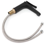 Bathroom Single Hole Faucet Hot and Cold Water Tap for Washbasin Basin Home LavatoryG3/8