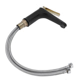 Bathroom Single Hole Faucet Lavatory Hot and Cold Water Tap for Washbasin Hotel HomeG3/8