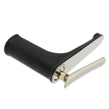 Bathroom Single Hole Faucet Lavatory Hot and Cold Water Tap for Washbasin Hotel HomeG9/16