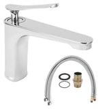 Bathroom Copper Basin Faucet Single Hole Hot and Cold Household Water Tap for Home HotelG3/8 In Australia - Darrahopens