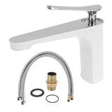 Single Hole Faucet Under Counter Basin Hot and Cold Water Tap for Bathroom LavatoryG9/16 In Australia - Darrahopens