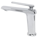 Bathroom Wash Basin Faucet Copper Single Hole Hot and Cold Water Tap for Home HotelG1/2