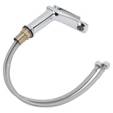 Bathroom Wash Basin Faucet Copper Single Hole Hot and Cold Water Tap for Home HotelG9/16
