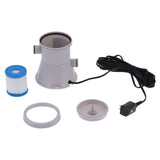 Pool Filter Pump with GFCI for Above Ground Pools 300GPH Pump Flow Rate ‑