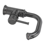 G1/2 Vintage Faucet European Antique Style Full Brass Faucet for Bathroom Bowl Vessel Sink Lavatory Black